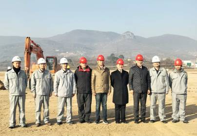 西北分公司承建的豐奧生物質(zhì)綜合循環(huán)利用項(xiàng)目開(kāi)工