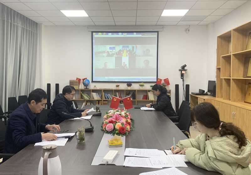 胡流芳、張勇參加華北公司2021年度領導干部民主生活會